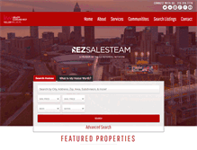 Tablet Screenshot of ezsalesteam.com